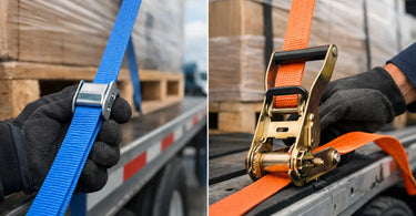 Cam Buckle vs Ratchet Straps for Commercial Loads