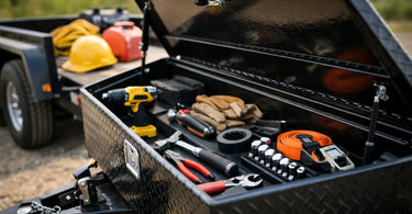 What to Keep in a Trailer Toolbox for Work