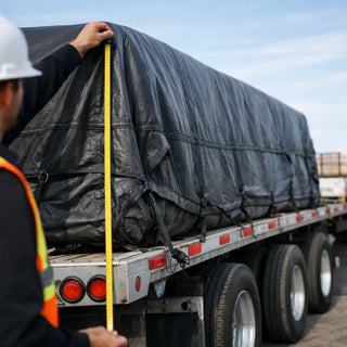 How to Measure Tarp Drop for Flatbed Loads
