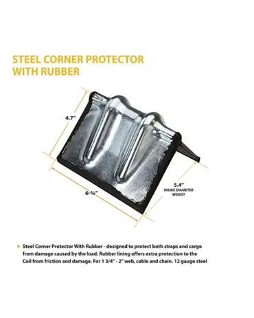 Corner Protection Rope Steel Corner Protector with Rubber – My Store