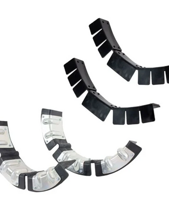Heavy Duty Metal Coil Protector w/ Flexible Rubber 2 Pack