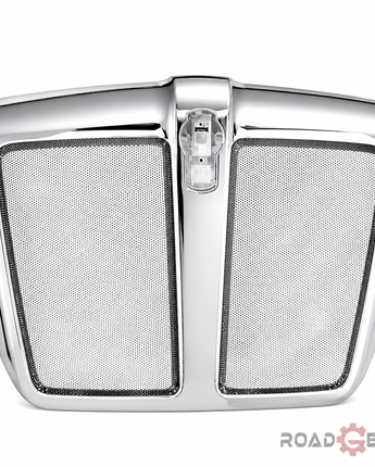 Kenworth T680 Chrome Grille Frame w/Bug Screen Cross