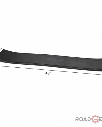 Rubber Coil Pad - 6" x 48" Heavy Duty