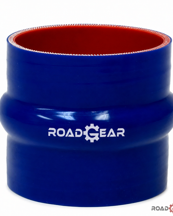 Silicone Hump Coupler Hose - Blue 4" x 6.5"
