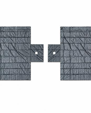 18oz Heavy Duty Steel Tarp 16' x 27' (4' Drop) – Set of 2