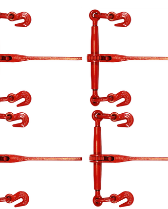 Ratchet Chain Binder 3/8 - Set of 4