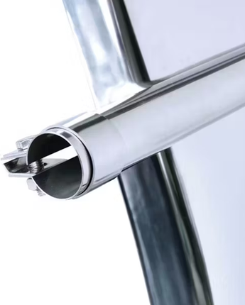 Stainless Steel Semi Truck Quarter Fenders - 24"
