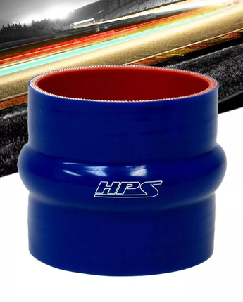 Silicone Hump Coupler Hose - Blue 4" x 6.5"