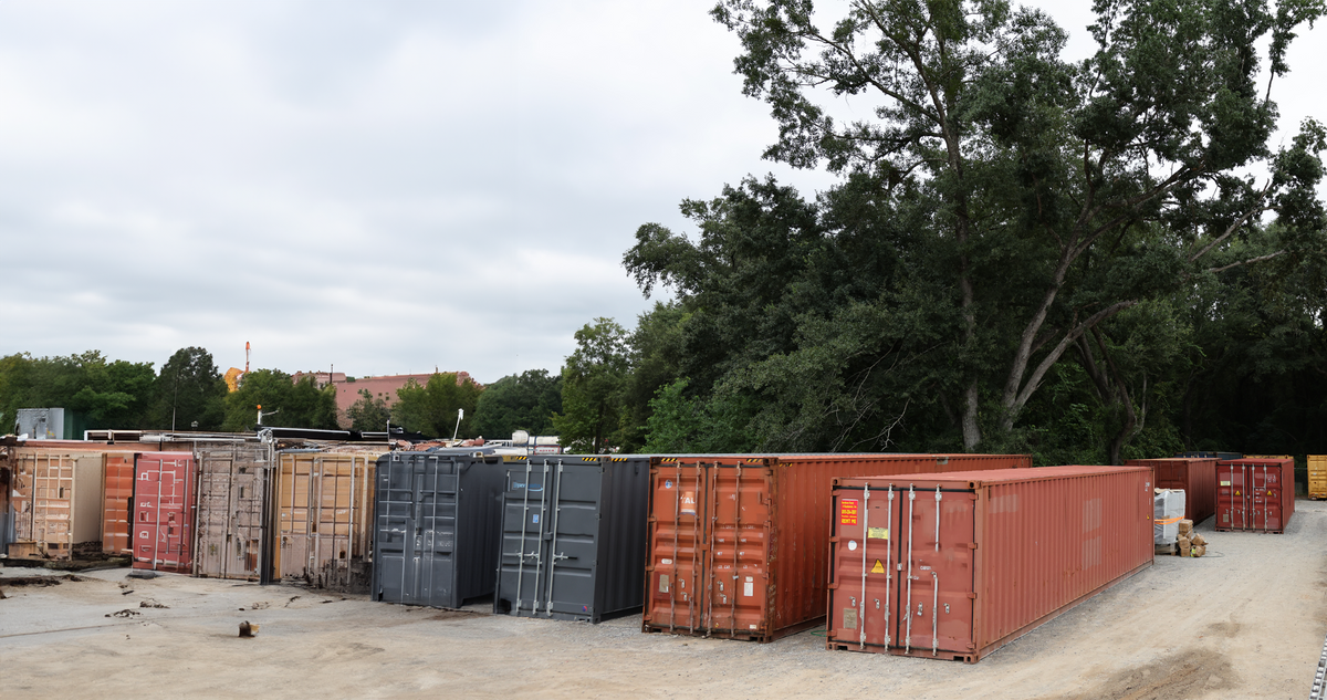 Road Gear inventory storage yard in Satsuma, Alabama