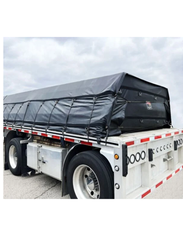 heavy duty steel tarp flatbed truck