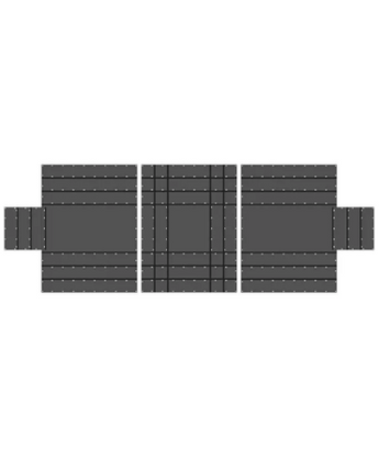 14oz Lumber Tarp - 3PC Mid: 24' x 18' (8' Drop)