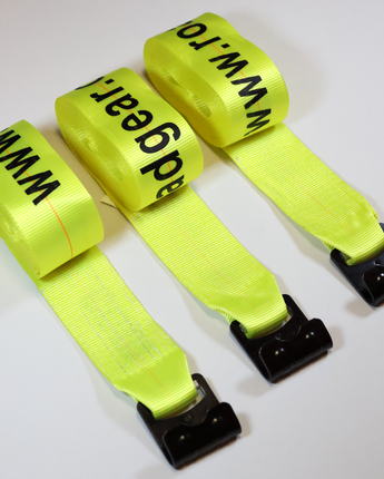 Winch Strap with Flat Hook - 4"